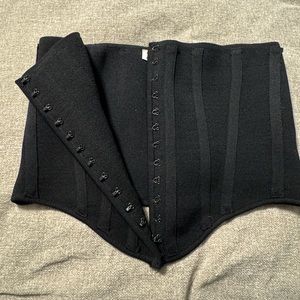 Zara black corset top